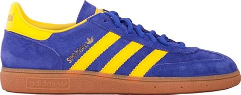 adidas samba schoenen blauw geel